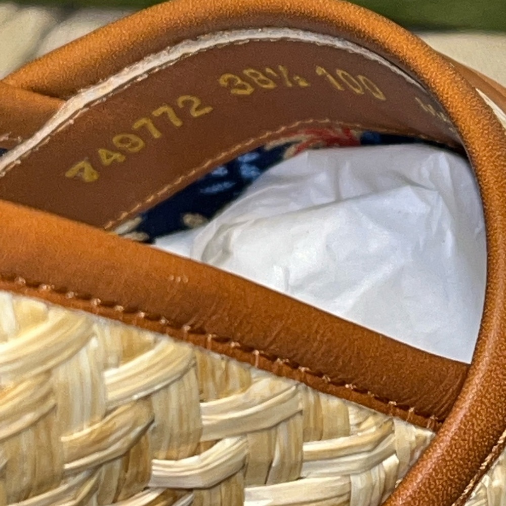 Gucci Natural Tan Straw Espadrilles - Picture 12 of 14